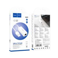 Лот: 25614371. Фото: 10. Адаптер Hoco UA22, USB-A - ethernet...