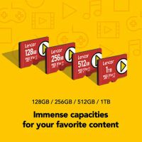 Лот: 22024567. Фото: 5. Карта памяти Lexar 1TB PLAY UHS-I...