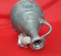 Лот: 25778592. Фото: 5. Zinn 94%.Винтажный штоф.Олово...