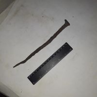 Лот: 18980524. Фото: 2. гвоздик кованый в интерьер. Антиквариат