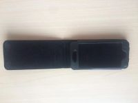 Лот: 7168879. Фото: 3. Чехол для iPhone 5 черный кожанный. Смартфоны, связь, навигация