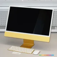 Лот: 20581147. Фото: 2. Моноблок Apple iMac 24 дюйма... Компьютеры, ноутбуки, планшеты