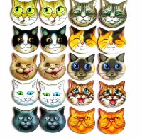 Лот: 16536745. Фото: 2. Настольная игра Мемо "Коты". Сувениры, подарки