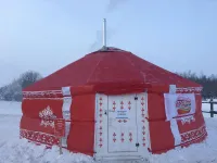 Лот: 19411300. Фото: 3. Юрта -ДОМ ЗА 3 ДНЯ, диаметр 7м... Строительство и ремонт