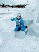 Лот: 11150876. Фото: 7. костюм зимний + шапка