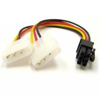 Лот: 3855707. Фото: 2. (2 molex - 6pin) Переходник питания... Комплектующие