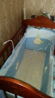 Лот: 11536491. Фото: 5. Кровать детская (маятник) (одеяло...