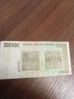 Лот: 18725384. Фото: 4. Зимбабве 500000 долларов 2008... Красноярск
