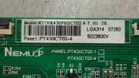 Лот: 20735819. Фото: 2. T-CON N2THK430FHDCT02-4-T PT430GT02-1... Запчасти для бытовой техники