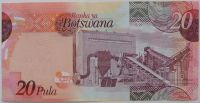 Лот: 5727354. Фото: 2. Ботсвана 20 пула 2009, в обороте... Банкноты