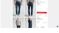 Лот: 19551546. Фото: 18. Selvedge denim Lee Daren Regular...