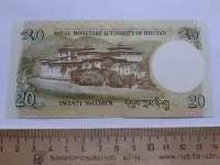 Лот: 19909605. Фото: 2. Бутан 20 нгултрумов 2013 год... Банкноты