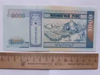 Лот: 25888385. Фото: 2. Монголия 1000 тугриков 2013 год... Банкноты