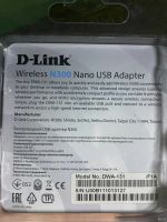 Лот: 18570625. Фото: 2. WiFi адаптер D-Link DWA-131 n300... Сетевые устройства