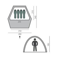 Лот: 16228687. Фото: 2. Палатка BTrace Express 4 быстросборная. Туризм