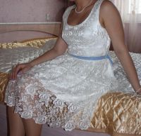 Лот: 8623593. Фото: 2. Кружевное нарядное платье. Женская одежда
