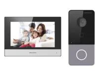 Лот: 25803082. Фото: 2. Комплект IP видеодомофона Hikvision... Бизнес