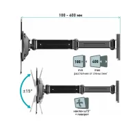 Лот: 19866538. Фото: 4. Кронштейн для LCD/LED тв 15"-43... Красноярск