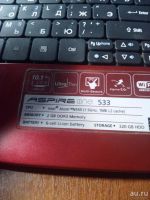Лот: 8933063. Фото: 3. НетБук Acer Aspire One 533. Компьютеры, оргтехника, канцтовары