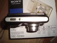 Лот: 2567848. Фото: 3. Цифровой фотоаппарат Sony DSC-S2000... Фото, видеокамеры, оптика