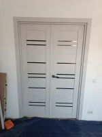Лот: 25124577. Фото: 5. Межкомнатная дверь Barn B02 Бетон...
