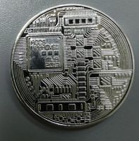 Лот: 11356753. Фото: 3. Bitcoin - металлическая монета... Сувениры, подарки