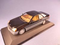 Лот: 18217128. Фото: 6. Mercedes 600 S (140), Black, Minichamps...