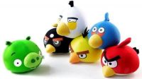 Лот: 4451034. Фото: 2. Игрушка мягкая Angry Birds с бамбуковым... Игрушки