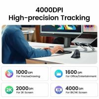 Лот: 21765567. Фото: 3. Мышь UGREEN MU008 25444 Wireless... Компьютеры, оргтехника, канцтовары