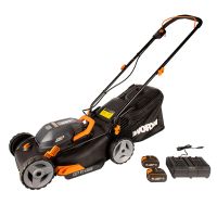 Лот: 24296582. Фото: 3. Газонокосилка WORX Li Lawn Mower... Строительство и ремонт