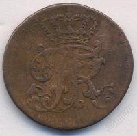 Лот: 1852397. Фото: 2. 3 пфеннига 1752 пруссия (германия... Монеты