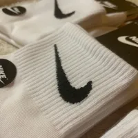 Лот: 20216155. Фото: 2. Носки средние Nike белые! 10 пар... Мужская одежда