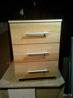 Лот: 11198995. Фото: 2. Тумбочка подкатная тик новая. Хранение вещей