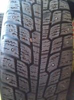 Лот: 8302521. Фото: 3. Комплект зимней шипованной резины... Авто, мото, водный транспорт