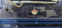Лот: 20562031. Фото: 3. Мат. плата Foxconn H61MXE/LGA1155... Компьютеры, оргтехника, канцтовары