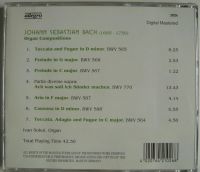 Лот: 11486470. Фото: 5. CD Johann S. BACH – Organ Favourites...