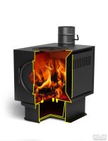 Лот: 9204040. Фото: 2. Печь отопительная Золушка 2016... Тепловое оборудование, климат