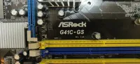 Лот: 20824187. Фото: 3. Мат. плата ASRock G41C-GS/mATX... Компьютеры, оргтехника, канцтовары