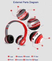 Лот: 6942651. Фото: 4. Новые беспроводные наушники S450... Красноярск