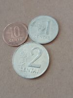 Лот: 24908361. Фото: 4. 1,2,10 сенти 1991 г. Литва. Один... Красноярск