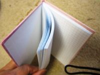 Лот: 8945021. Фото: 2. Записная книжка в клетку 10см... Канцелярские и офисные товары