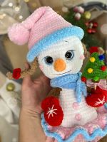 Лот: 21108784. Фото: 3. Игрушка ручной работы Снеговушка... Красноярск
