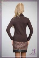 Лот: 10049000. Фото: 3. Водолазка коричневая. Одежда, обувь, галантерея