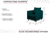 Лот: 24889871. Фото: 2. Кресло PUSHE Фьорд. Мягкая мебель