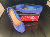 Лот: 10347707. Фото: 2. Новые синие женские балетки туфли... Женская обувь