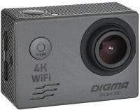 Лот: 20828720. Фото: 4. Экшн-камера Digma DiCam 300 Grey. Красноярск