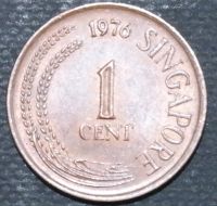 Лот: 11289809. Фото: 2. Экзотика с рубля (12758) Сингапур. Монеты