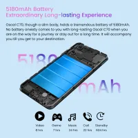Лот: 20776009. Фото: 5. Защищённый Смартфон Oscal C70...