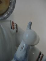 Лот: 24990522. Фото: 2. Якутка с севрюгой ЛФЗ Отличное... Живопись, скульптура, фото