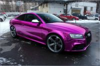 Лот: 9371710. Фото: 2. Пленка Хром фиолетовая Автовинил... Автохимия, масла, тюнинг